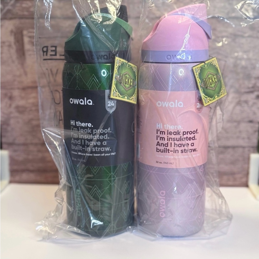 Owala x Wicked Water Bottle Bundle 32oz (Out of Stock!) Limited Edition